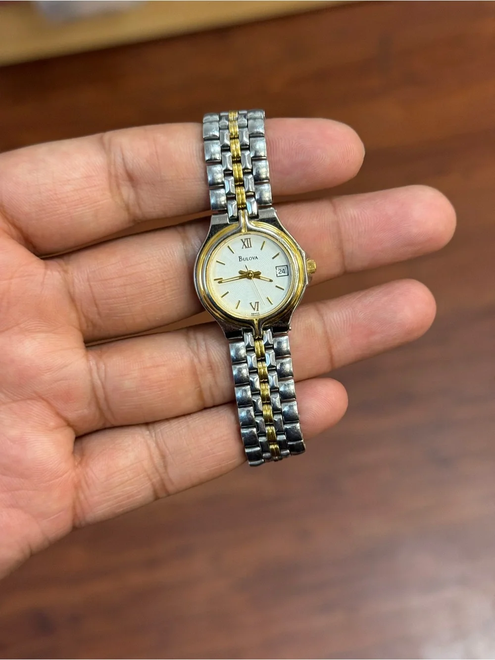 Bulova vintage Women’s Two-Tone Gold & Silver Dress Watch
